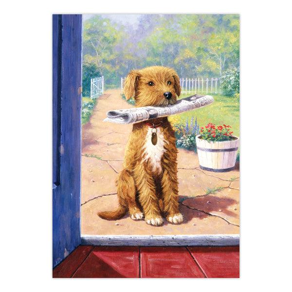 Royal And Langnickel PJS47 | Painting By Numbers™ 10pc 8.75" X 11.375" The News Boy Painting Project