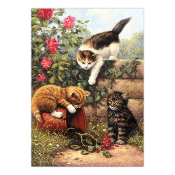 Royal And Langnickel PJS52 | Painting By Numbers™ 10pc 8.75" X 11.375" Kittens At Play Painting Project