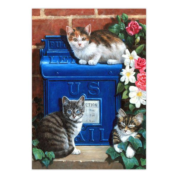 Royal And Langnickel PJS59 | Painting By Numbers™ 10pc 8.75" X 11.375" Mailbox Kittens Painting Project