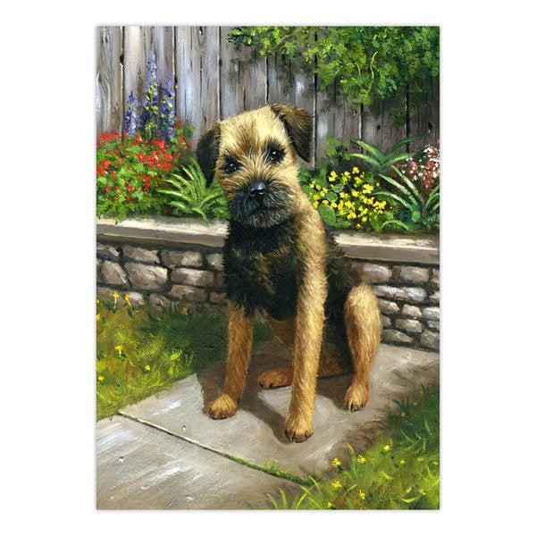 Royal And Langnickel PJS61 | Painting By Numbers™ 10pc 8.75" X 11.375" Garden Puppy Painting Project