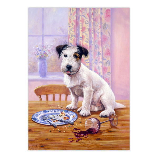 Royal And Langnickel PJS63 | Painting By Numbers™ 10pc 8.75" X 11.375" Hungry Hound Painting Project