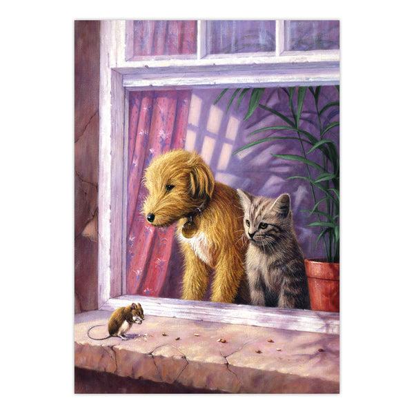 Royal And Langnickel PJS65 | Painting By Numbers™ 10pc 8.75" X 11.375" Window Watching Painting Project
