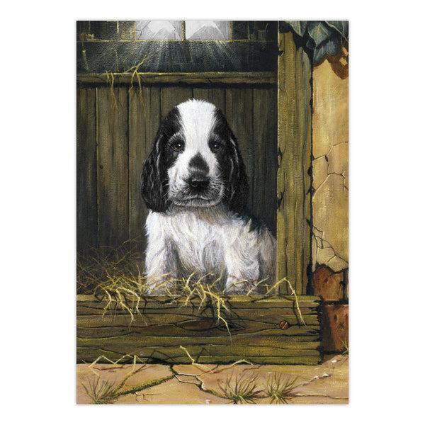Royal And Langnickel PJS67 | Painting By Numbers™ 10pc 8.75" X 11.375" Spaniel Puppy Painting Project