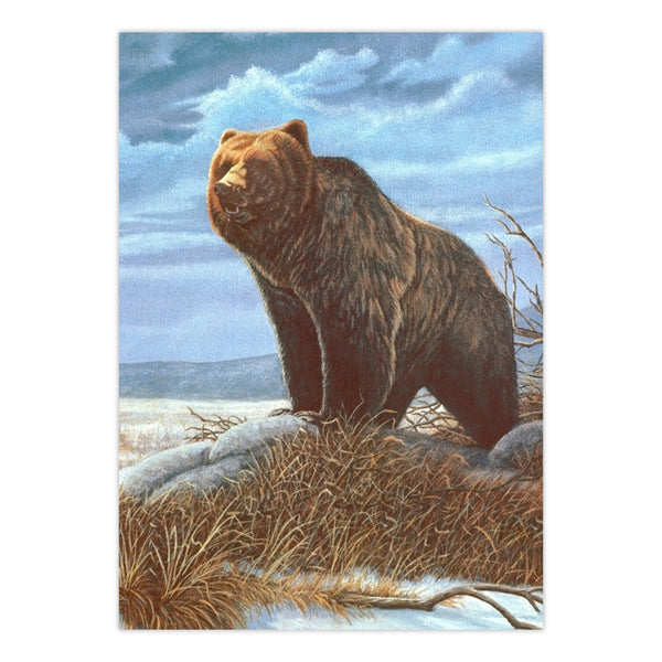 Royal And Langnickel PJS82 | Painting By Numbers™ 10pc 8.75" X 11.375" Grizzly Bear Painting Project