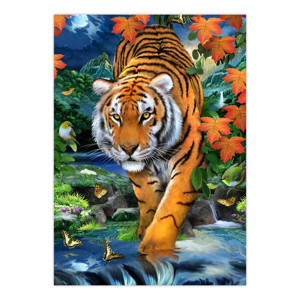 Royal And Langnickel PJS84 | Painting By Numbers™ 10pc 8.75" X 11.375" On The Prowl Painting Project