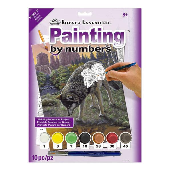 royal and langnickel PJS85 | Painting by numbers™ 10pc 8.75" x 11.375" Reflections Painting Project