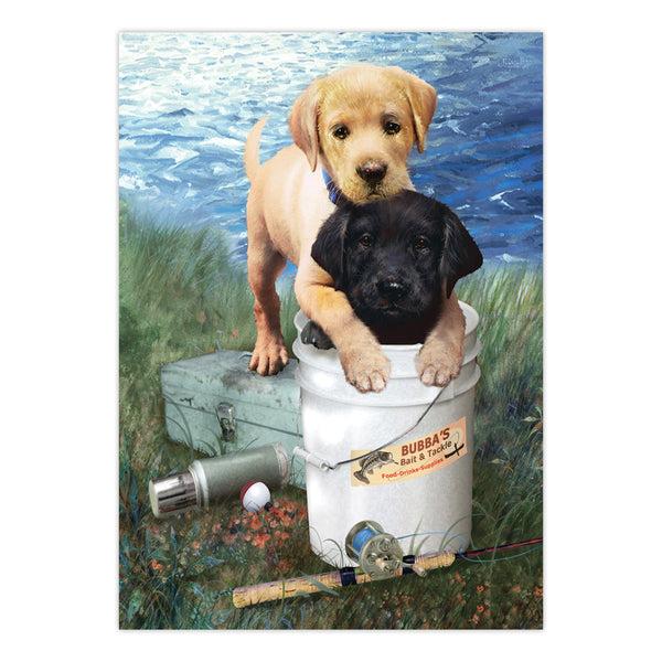 Royal And Langnickel PJS89 | Painting By Numbers™ 10pc 8.75" X 11.375" Fishin' Buddies Painting Project