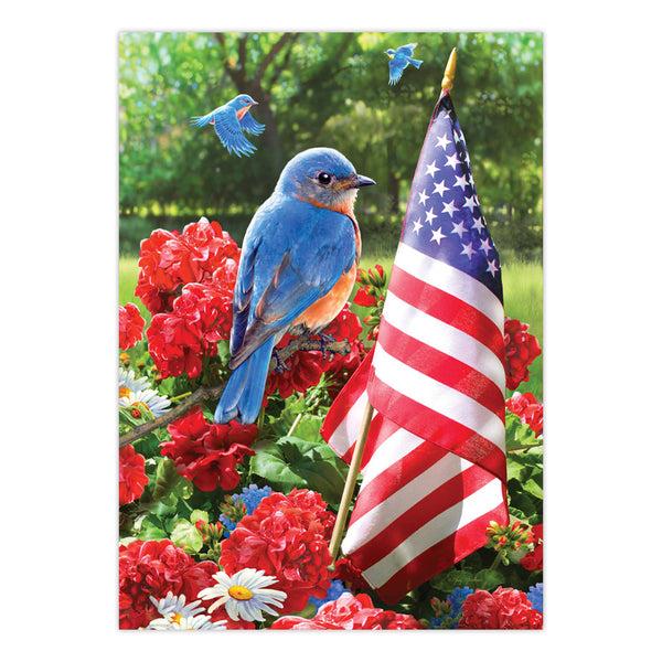Royal And Langnickel PJS90 | Painting By Numbers™ 10pc 8.75" X 11.375" Patriotic Bluebird Painting Project