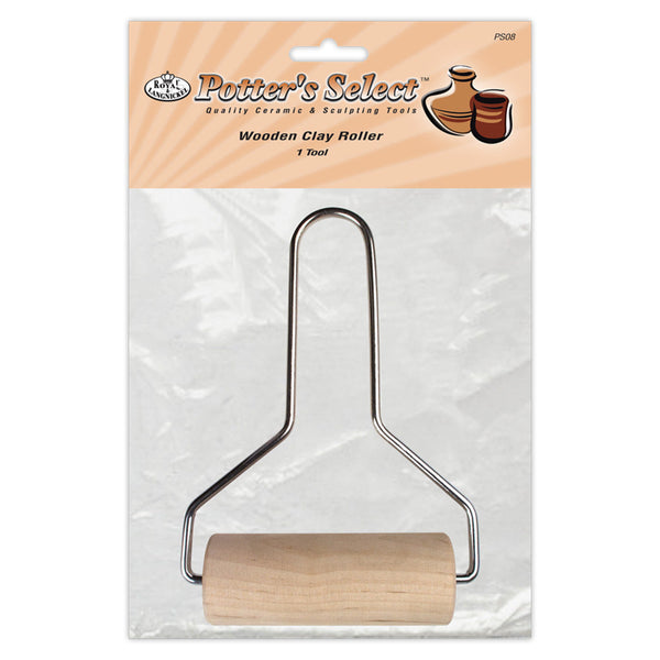 royal and langnickel PS08 | Potter's Select™ Wooden Clay Roller