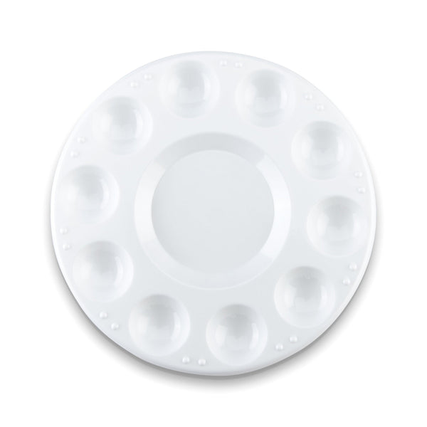 Royal And Langnickel R10WELLP | Essentials™ Round Plastic 10-Well Palette