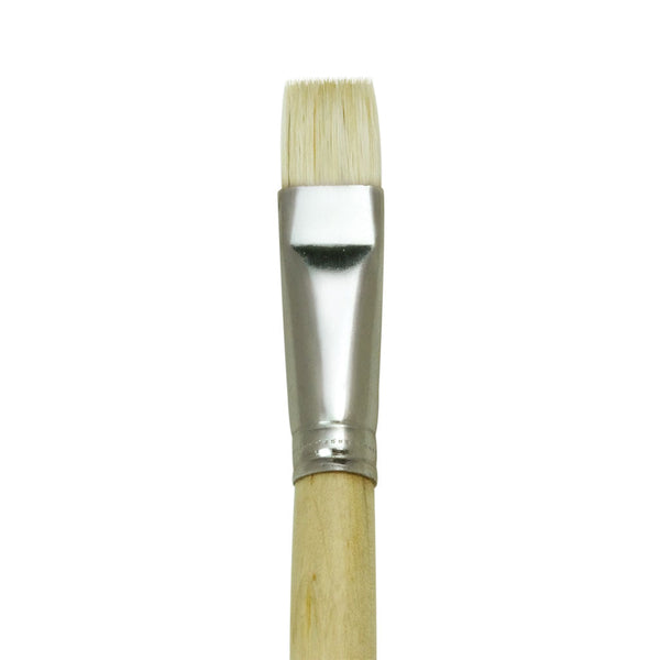 royal and langnickel R111 Series | Royal Economy Long Handle White Bristle Short Brush