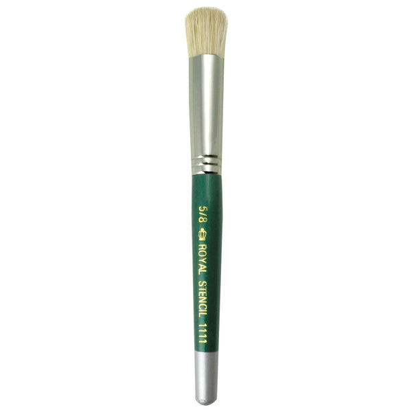 Royal And Langnickel R1111 Series | White Bristle Stencil Brush