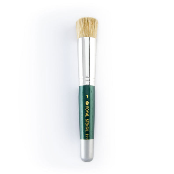 Royal And Langnickel R1111 Series | White Bristle Stencil Brush