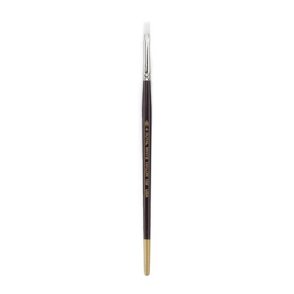 royal and langnickel R159-2 | White Taklon™ Flat Shader Brush