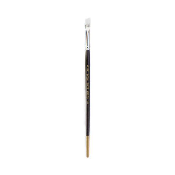 royal and langnickel R169 Series | White Taklon™ Angular Brush