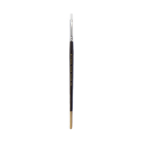 royal and langnickel R179 Series | White Taklon™ Filbert Brush