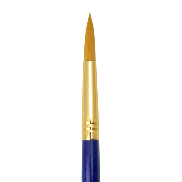 royal and langnickel R25 Series | Royal Economy Gold Taklon Round Brush