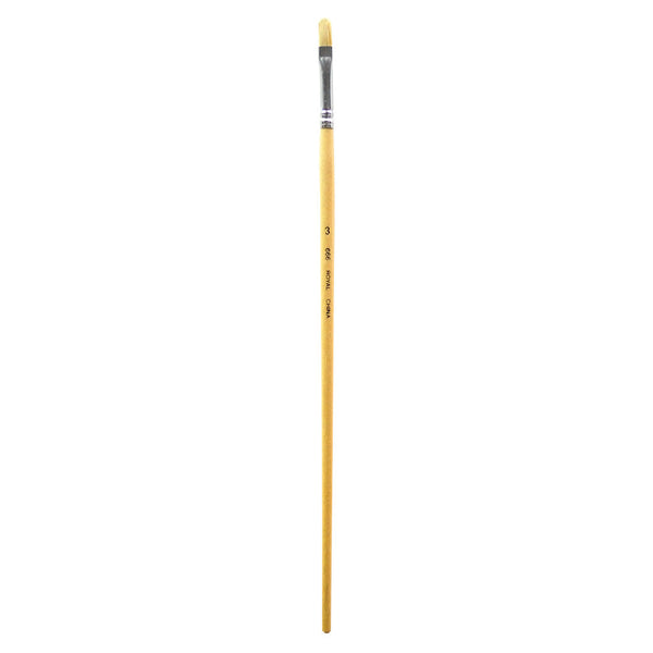 Royal And Langnickel R666 Series | Royal Economy Long Handle White Bristle Filbert Brush