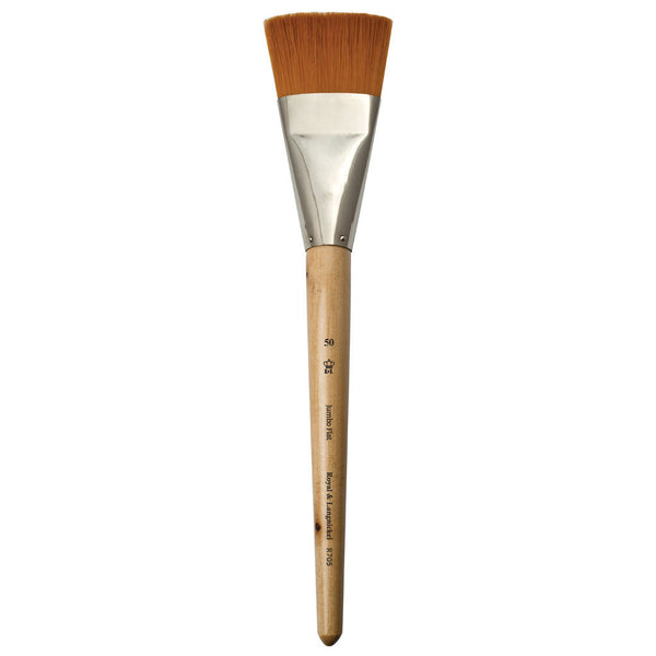 Royal And Langnickel R705 Series | Jumbo™ Golden Taklon Flat Brush