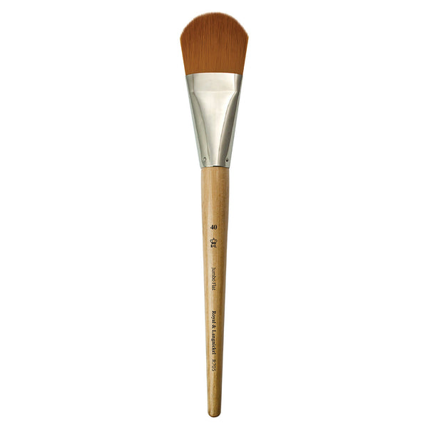 Royal And Langnickel R905 Series | Jumbo™ Golden Taklon Filbert Brush