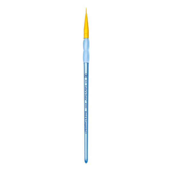 Royal And Langnickel R9595 Series | Crafter’s Choice™ Golden Taklon Liner Brush
