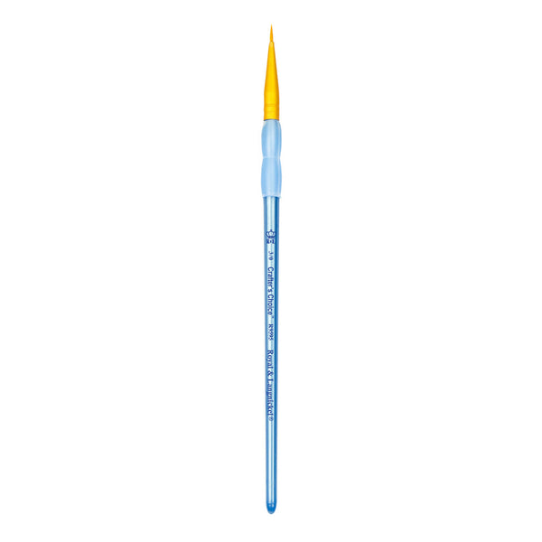 Royal And Langnickel R9595 Series | Crafter’s Choice™ Golden Taklon Liner Brush