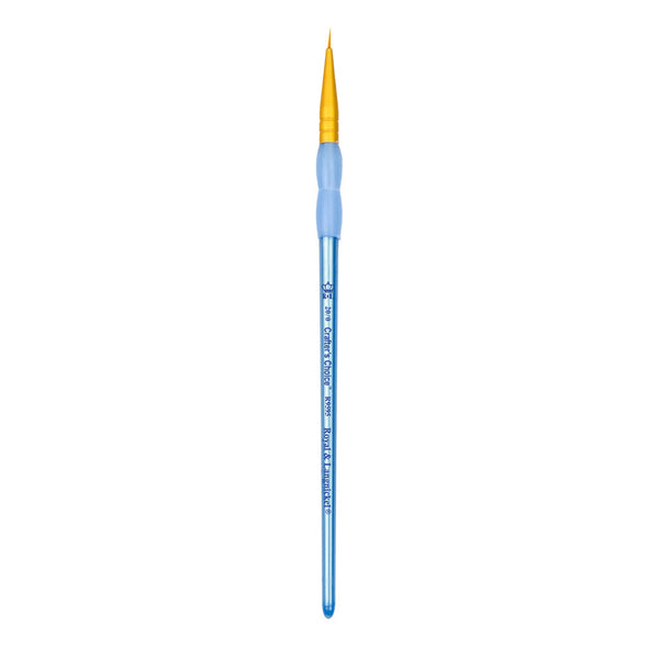 royal and langnickel R9595 Series | Crafter’s Choice™ Golden Taklon Liner Brush