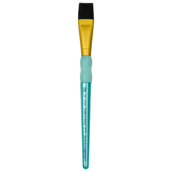 Royal And Langnickel R9707 Series | Crafter’s Choice™ Black Taklon Wash Brush