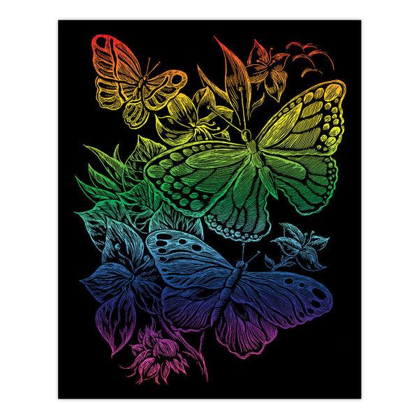 Royal And Langnickel RAIN-SET5 | Engraving Art™ 5pc 3-Project Rainbow Foil Set