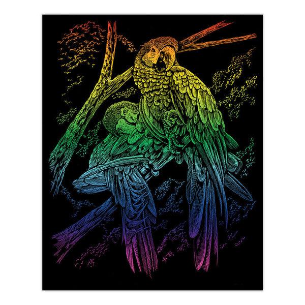 Royal And Langnickel RAIN-SET5 | Engraving Art™ 5pc 3-Project Rainbow Foil Set