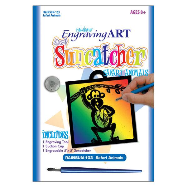 royal and langnickel RAINSUN-103 | Engraving Art™ Safari Animals Suncatcher