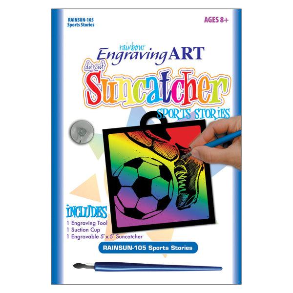 royal and langnickel RAINSUN-105 | Engraving Art™ Sports Stories Suncatcher