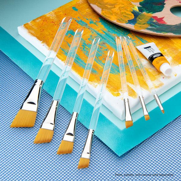 Royal And Langnickel RAQUA-301 | Aqualon™ 7pc Angular Brush Set