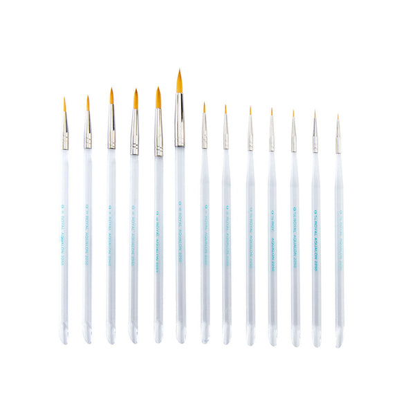 Royal And Langnickel RAQUA-304 | Aqualon™ 13pc Round Brush Set