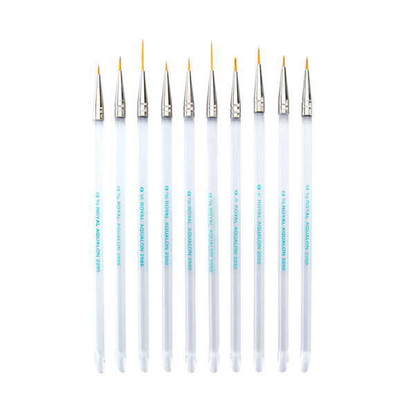 Royal And Langnickel RAQUA-DETAIL | Aqualon™ 10pc Detail Brush Set
