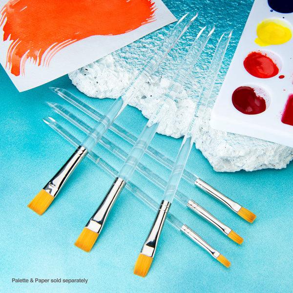 Royal And Langnickel RAQUA-SHADER | Aqualon™ 6pc Shader & Wash Brush Set