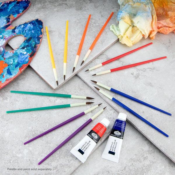 Royal And Langnickel RART-112 | Craft Brush Value Pack - 12pc