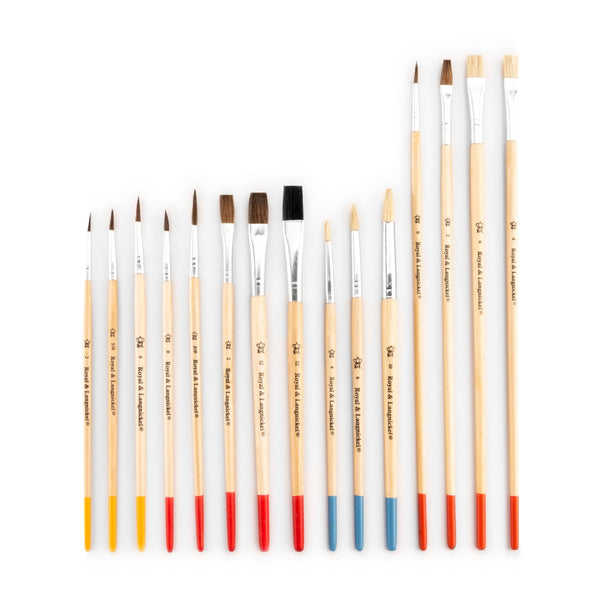 Royal And Langnickel RART-15 | All Media 15pc Artist Brush Set