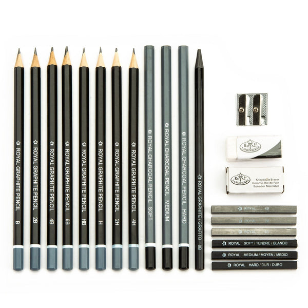 Royal And Langnickel RART-200 | Essentials™ 21pc Sketching Pencil Art Set