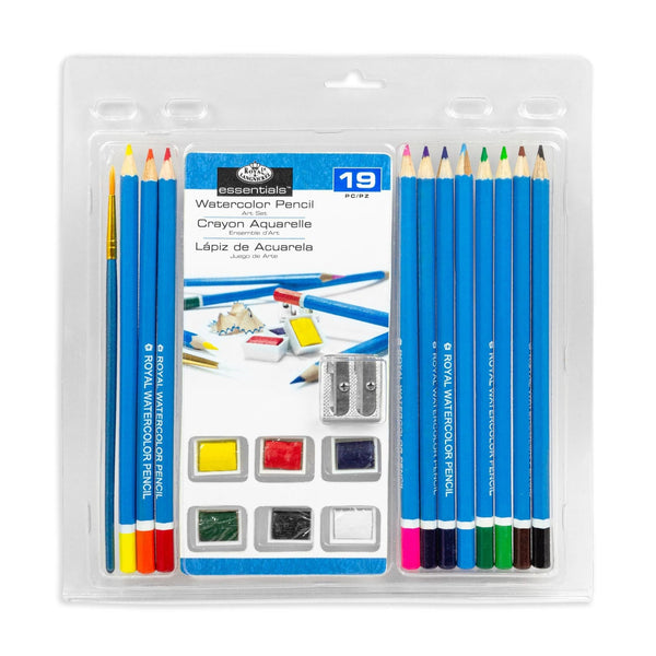 royal and langnickel RART-2001 | Essentials™ 19pc Watercolor Pencil Art Set