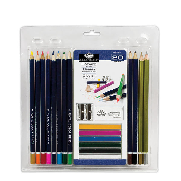 royal and langnickel RART-2003 | Essentials™ 20pc Drawing Art Set