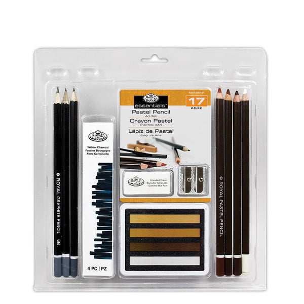 royal and langnickel RART-2007 | Essentials™ 17pc Pastel Pencil Art Set