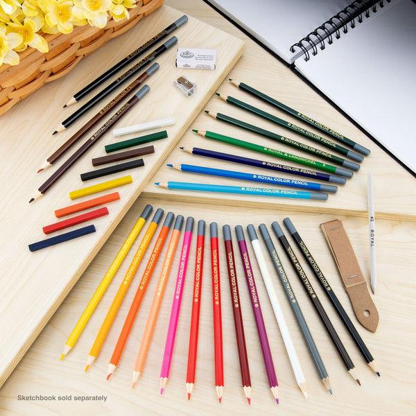Royal And Langnickel RART-201 | Colour Pencil Drawing Set - 36pc