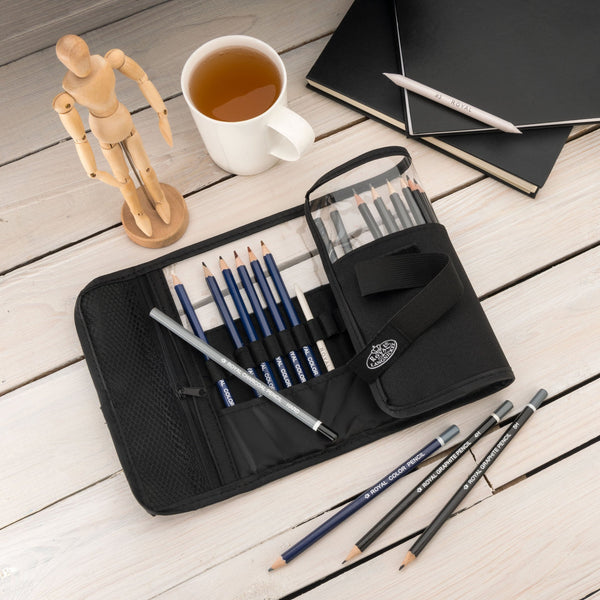 Royal And Langnickel RART-2301 | Essentials™ 25pc Sketching Pencil Set With Case