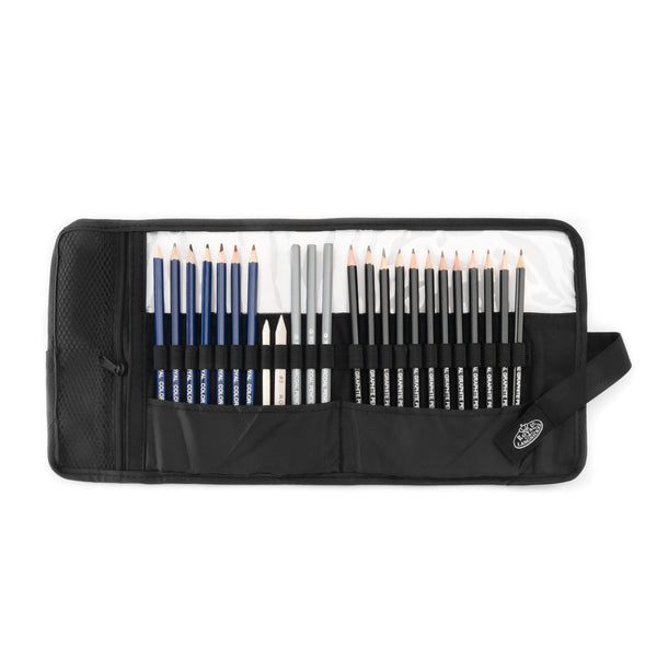 Royal And Langnickel RART-2301 | Essentials™ 25pc Sketching Pencil Set With Case