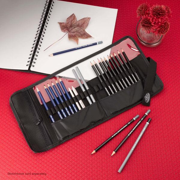 Royal And Langnickel RART-2301 | Essentials™ 25pc Sketching Pencil Set With Case