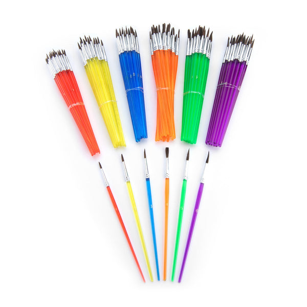 Royal And Langnickel RCAN-1 | Natural Round Brushes - 144pc