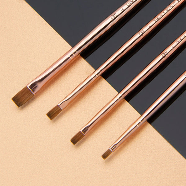 Royal And Langnickel RCC PRO106-ZP | Crafter's Choice™ Pro 4pc Synthetic Sable Shader Brush Set