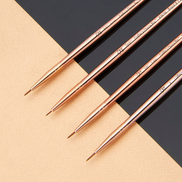 Royal And Langnickel RCC PRO109-ZP | Crafter's Choice™ Pro 4pc Synthetic Sable Round Brush Set