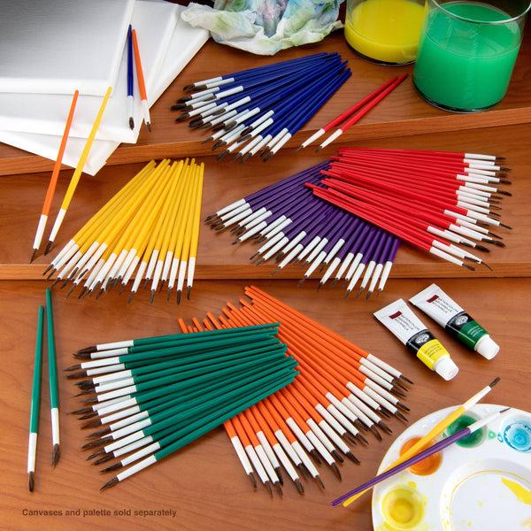 Royal And Langnickel RCVP-108 | 144pc Soft Natural Hair Brush Classroom Value Pack